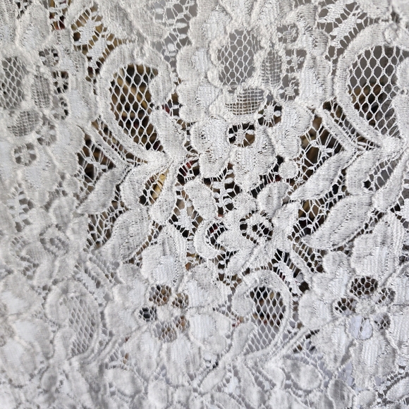 Artsy Eclectic Minkas Lace Duster Sz Small - Picture 12 of 14